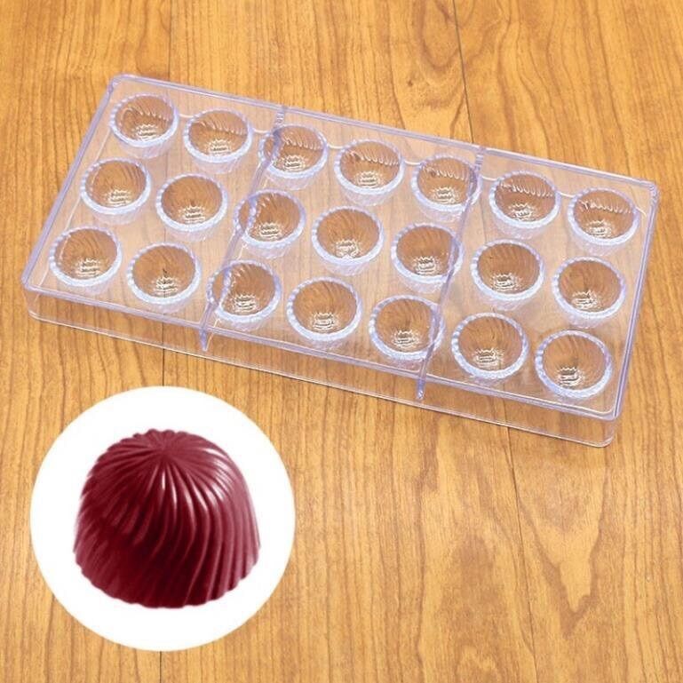 Khuôn nhựa socola 21 Viên(5mẫu)