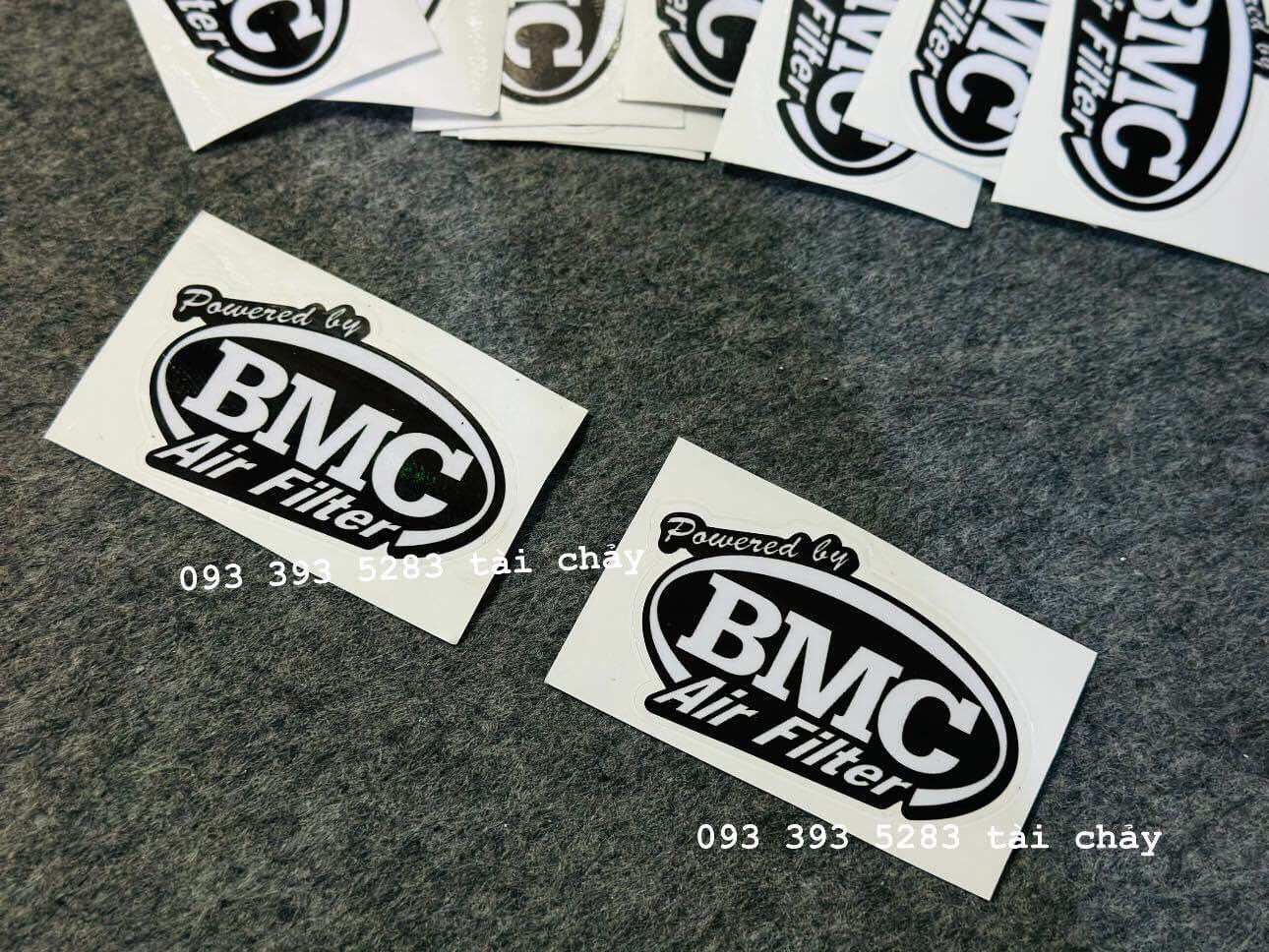 [ 1 MIẾNG ] TEM STICKER LOGO TRONG SUỐT DÁN NHIỀU VI TRÍ