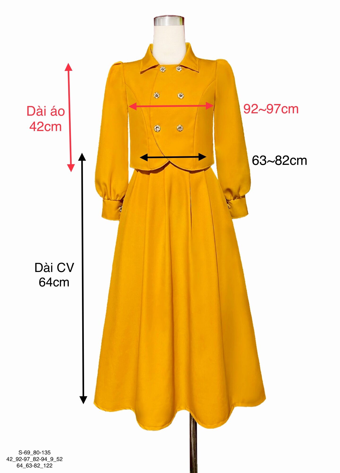 Set vest công sở S-69