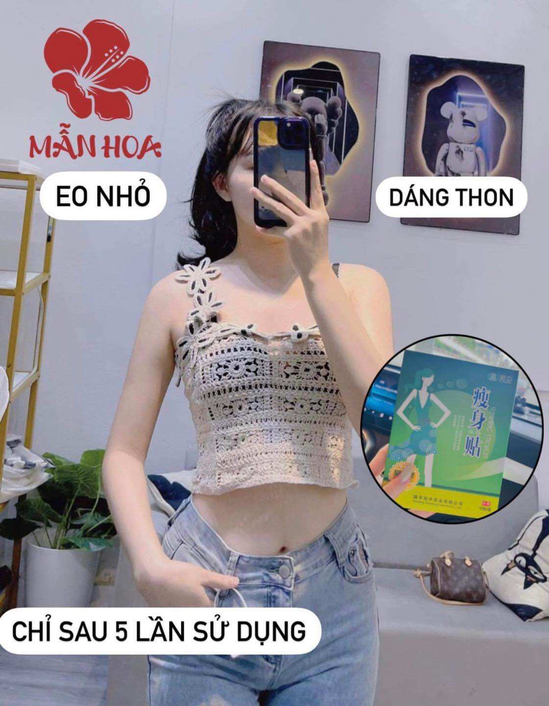 Miếng Dán Tan Mỡ Nội Địa Trung ( hộp 10 Miếng )