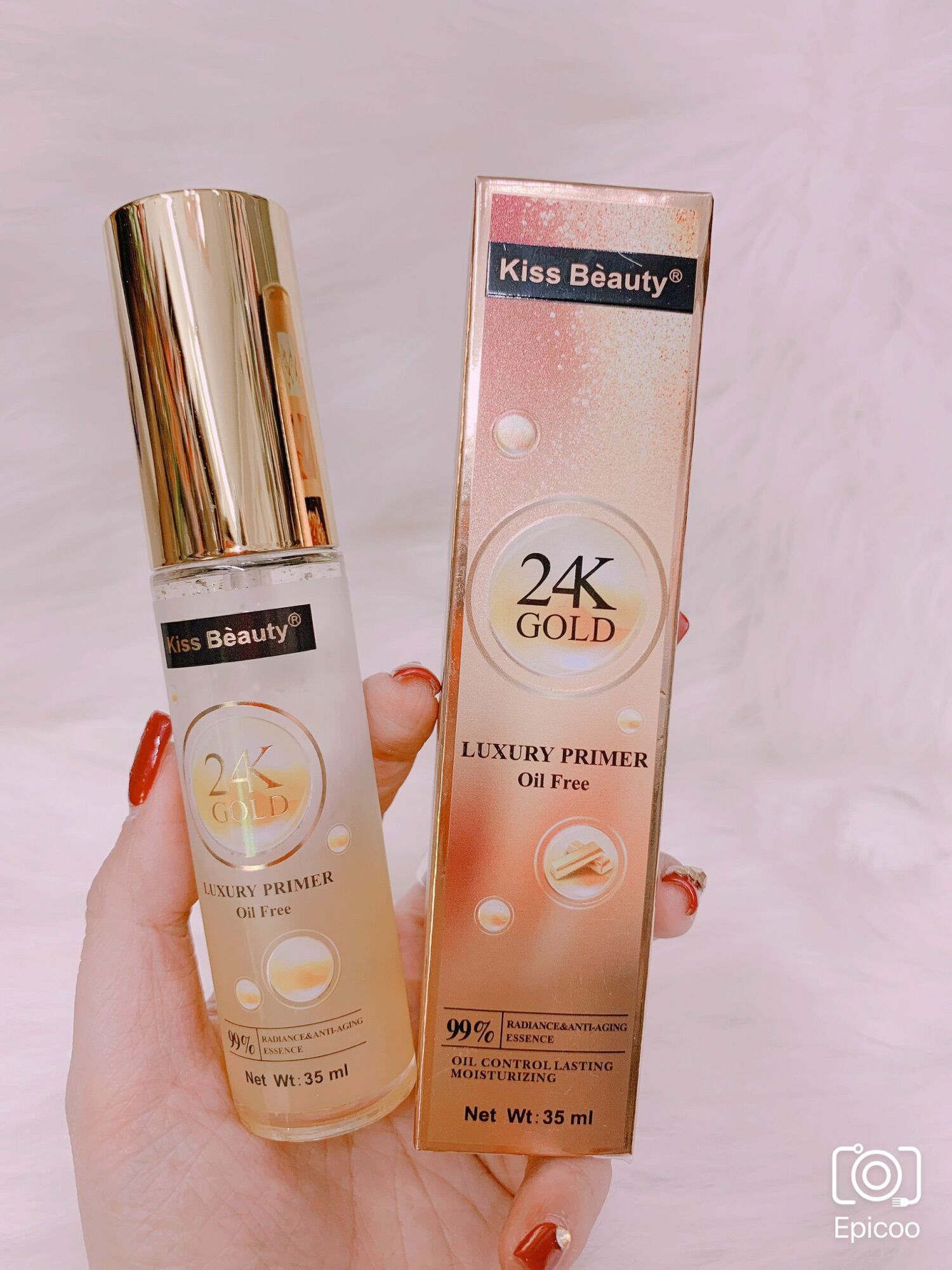 Serum trắng da 24k của kiss beauty thái lan