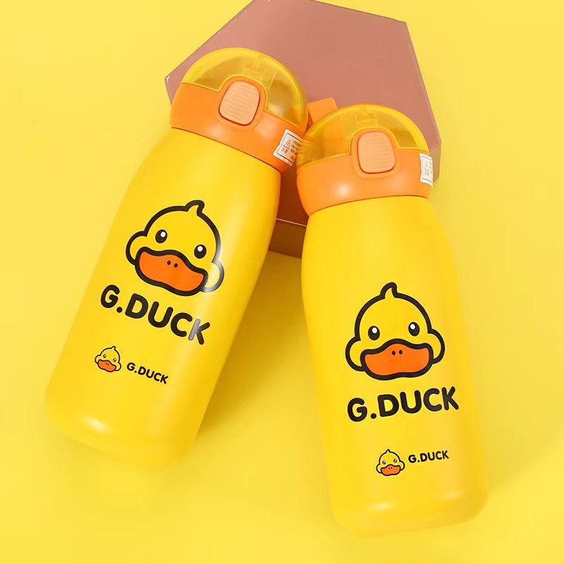 Bình nước giữ nhiệt vịt vàng dung tích 500ml
