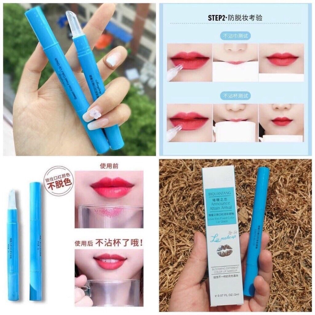 Gel khoá son môi giữ màu lâu trôi