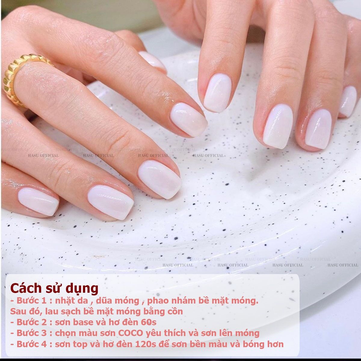 Set sơn Thạch coco 6 màu ( tặng kèm bảng màu )