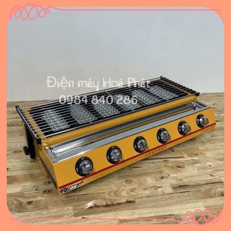 Bếp nướng gas 6 họng Eton ET-K233