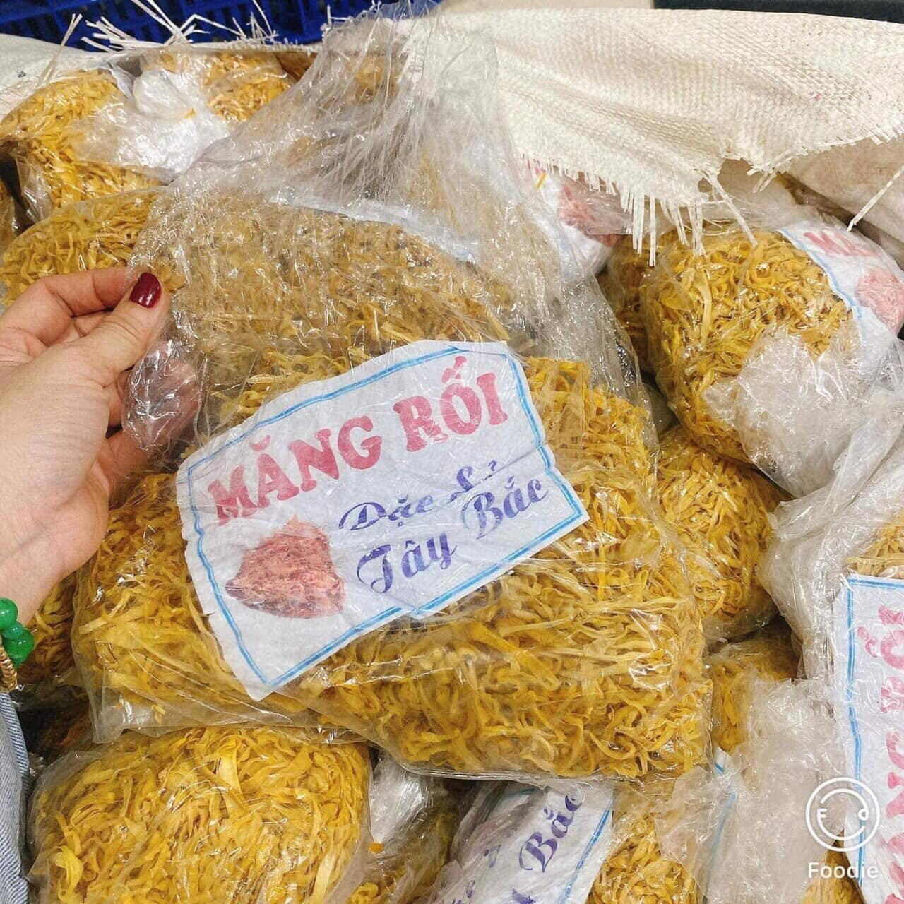 1kg măng rối Tây Bắc, măng khô, măng sợi khô
