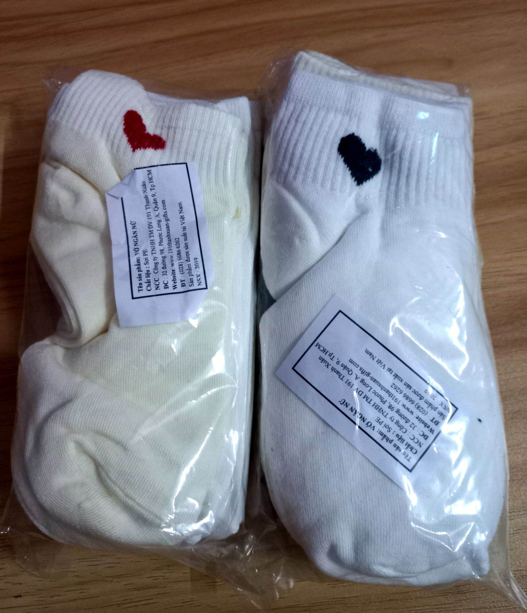 Combo 5 đôi tất nữ cổ ngắn dày đẹp