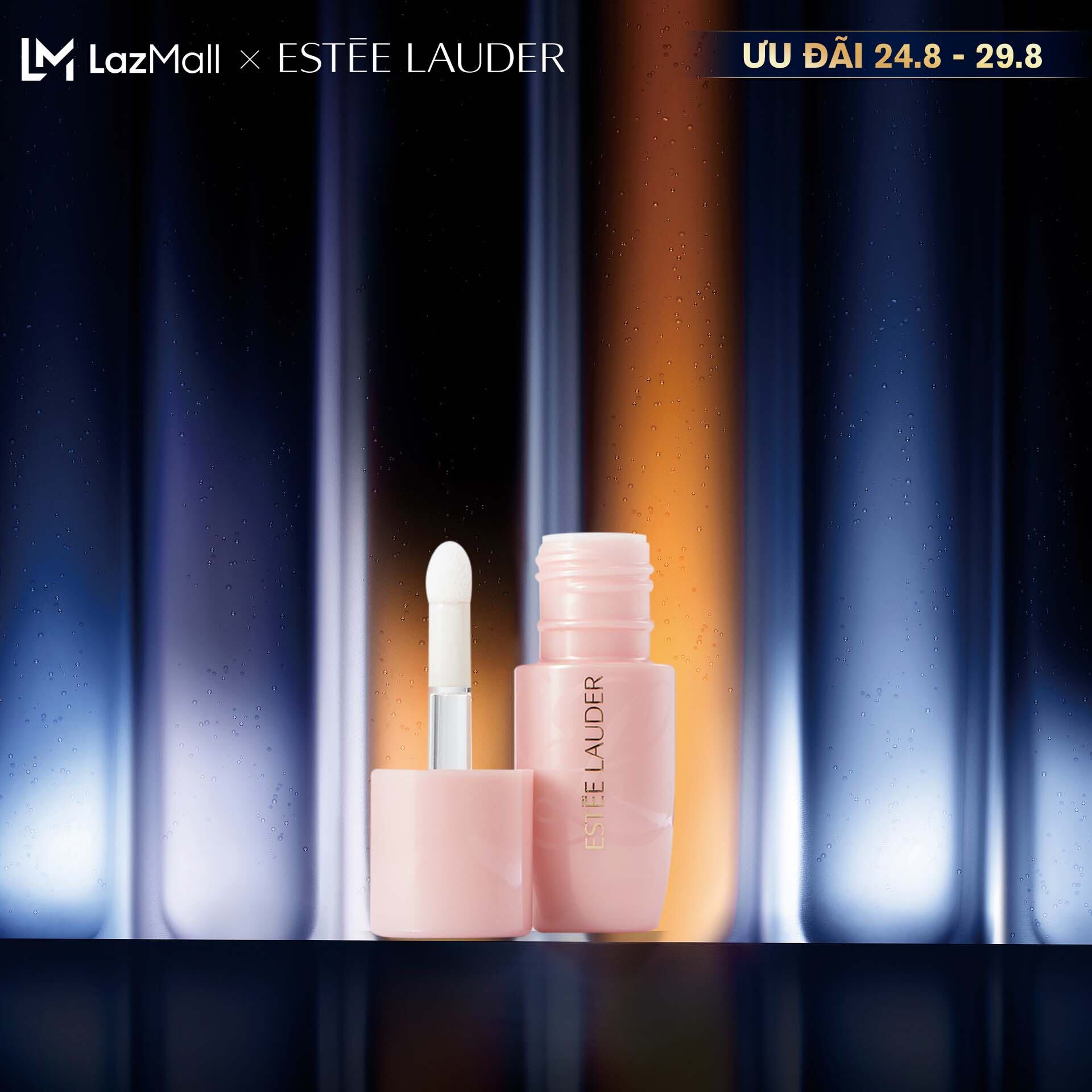 Tinh chất dầu dưỡng môi ban đêm Estee Lauder Pure Color Envy Nighttime Rescue Lip Oil-Serum - Lip Balm 9ml