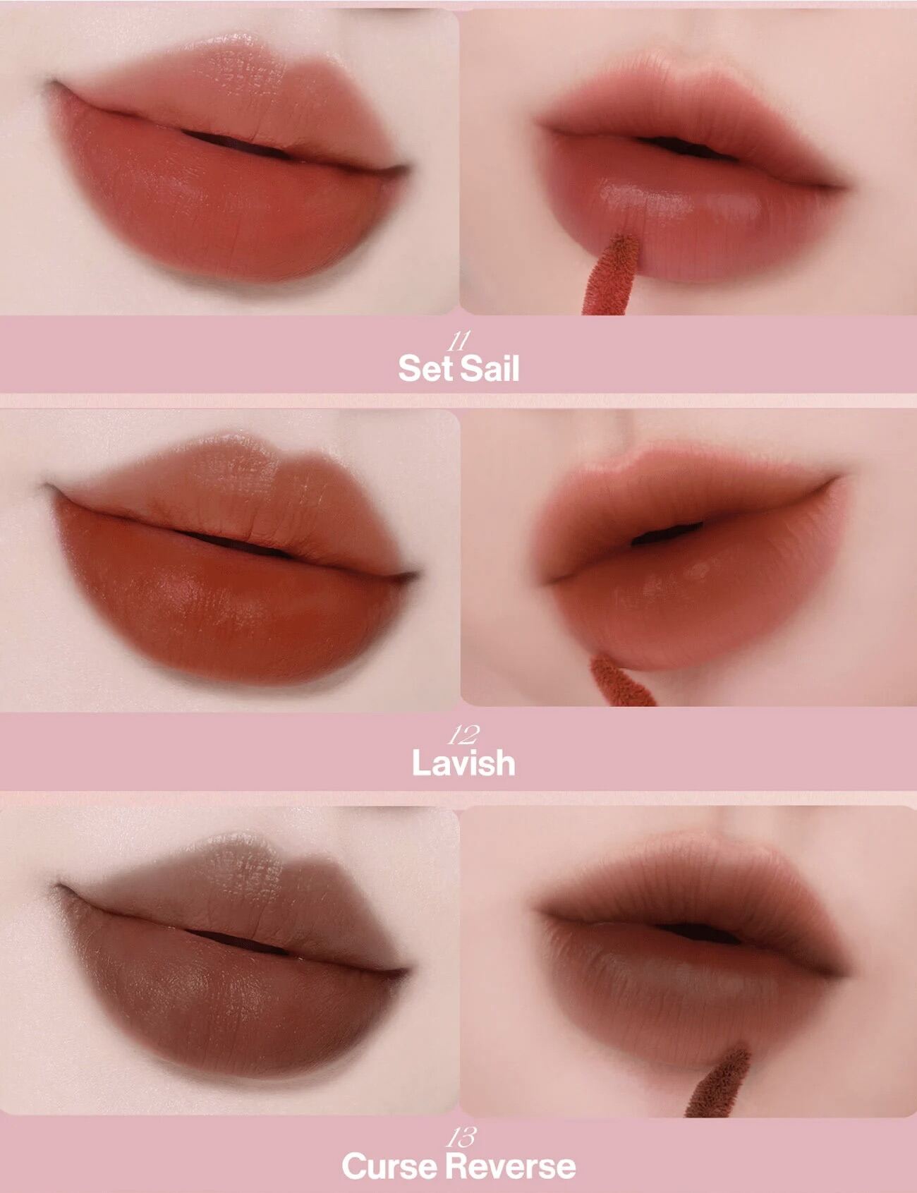 Son Gilaa Long Wear Lip Cream Rich Rosie