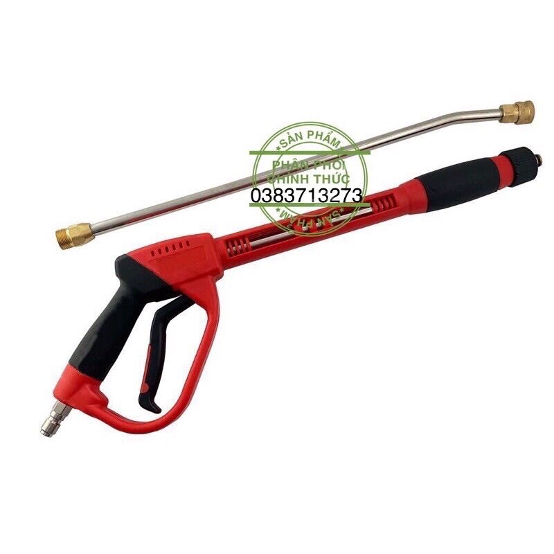 Súng rửa xe áp lực cao tặng kèm 1 bét rửa xe
