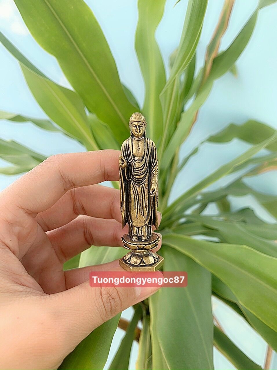 Tượng đồng Phật thích ca mini