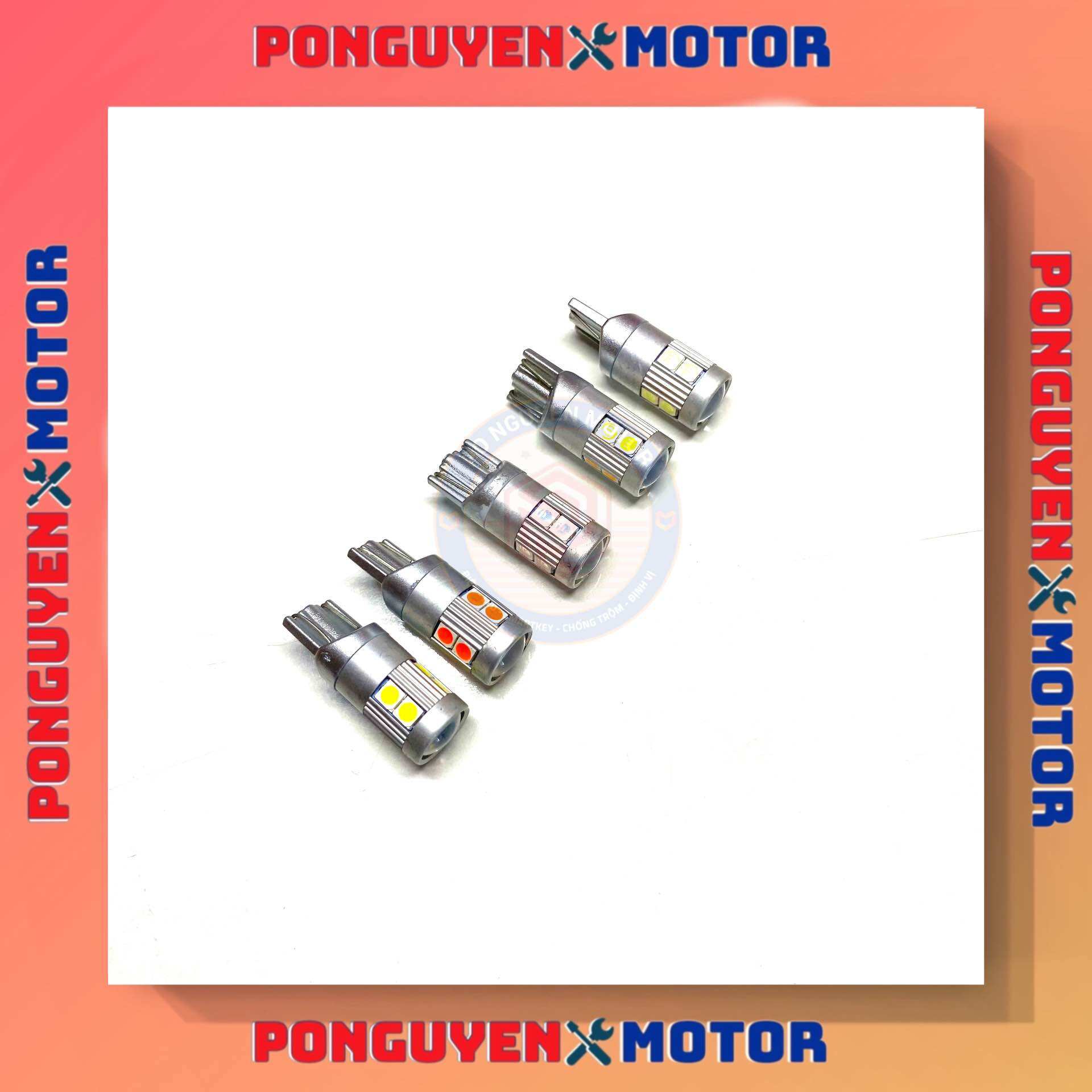 Đèn Led T10 9 SMD chip 3030 siêu sáng giá lựa chọn
