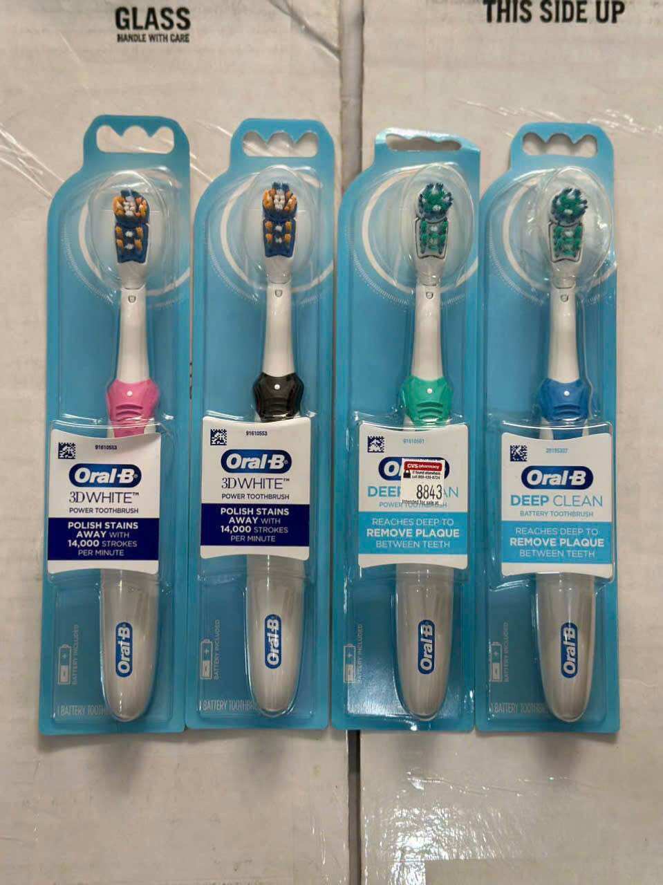 Bàn Chải Đánh Răng Oral B Pin hàng mỹ