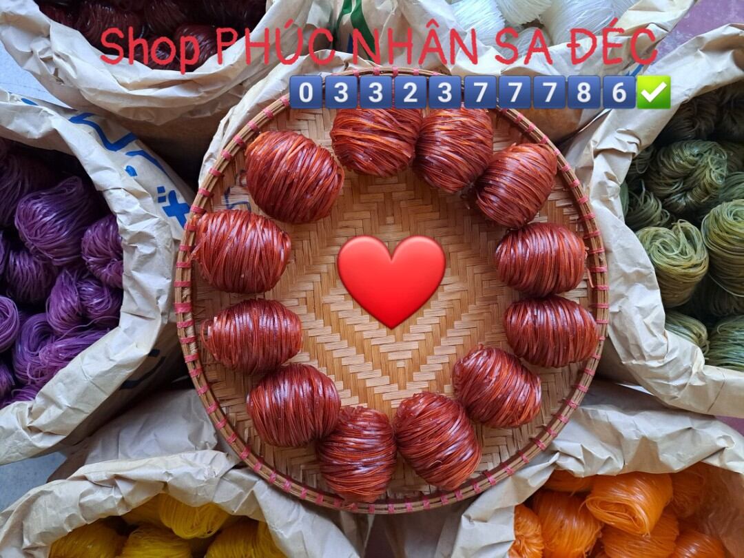 Hủ tiếu lứt Sa Đéc - 1kg dai ngon - hủ tiếu cuộn khô