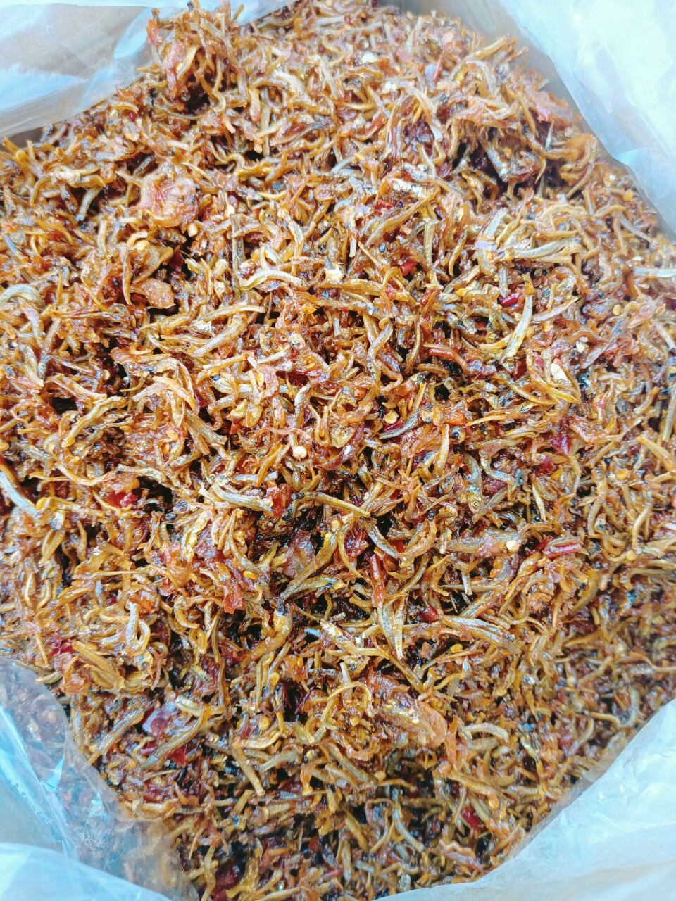 Cá Cơm rim tỏi 500g