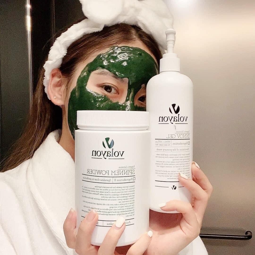 Volayon - Mask tảo / HA cấp ẩm / mask nâu/ Invo gel