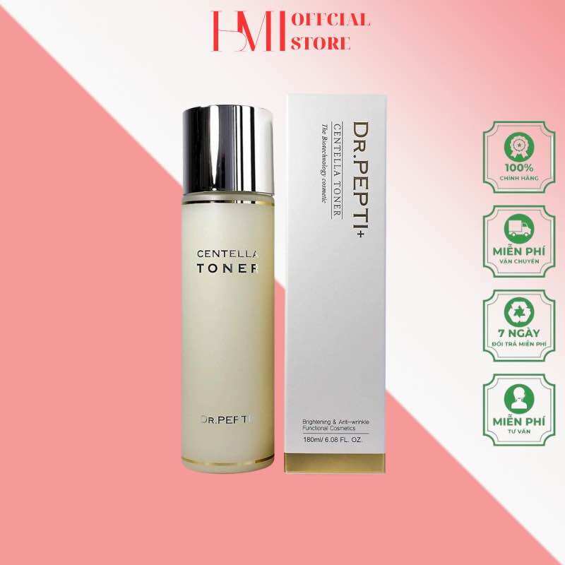 Toner dr pepti centella dưỡng trắng cân bằng độ PH