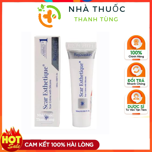 Kem xóa sẹo thâm, lấp đầy sẹo rỗ sẹo lon Scar Esthetique 10ml của rejuvaskin