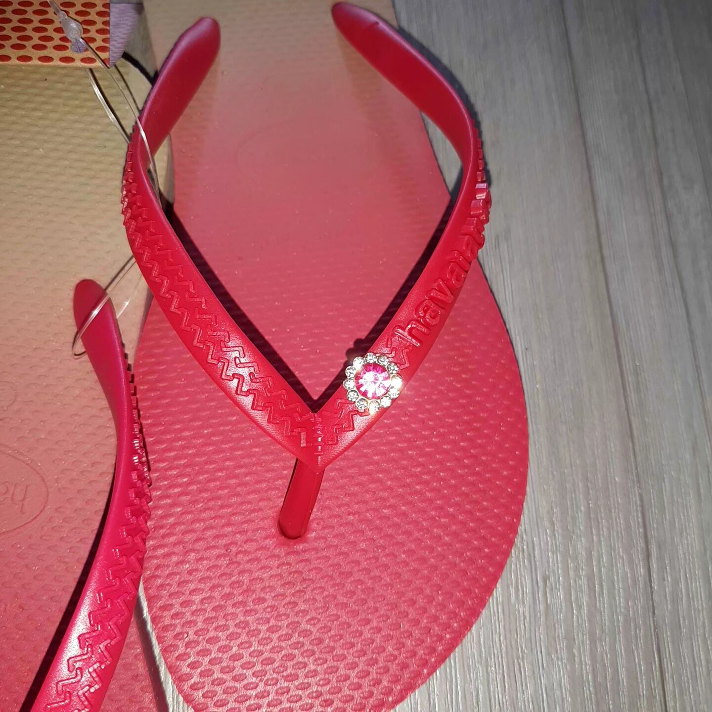🔥FREESHIP🔥HAVAIANAS - Dép Nữ Ombre Đính Đá