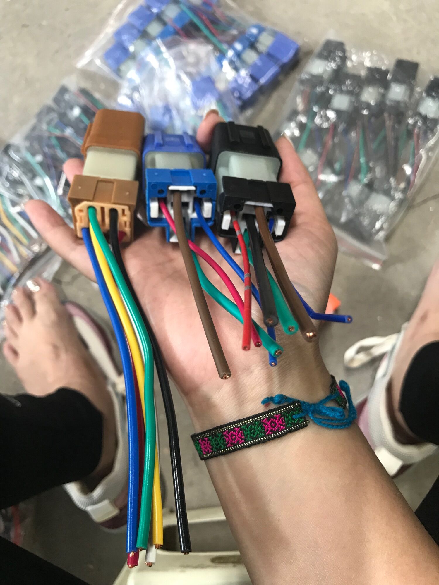 Bộ Rơle 12V Mới, 4 chân, 5 chân, 6 chân