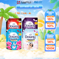 Nước Xả Vải DOWNY Hương Nước Hoa Cao Cấp Đam Mê/ Huyền Bí/ Nắng Mai/ Tinh Khôi Túi 3.8L/4L
