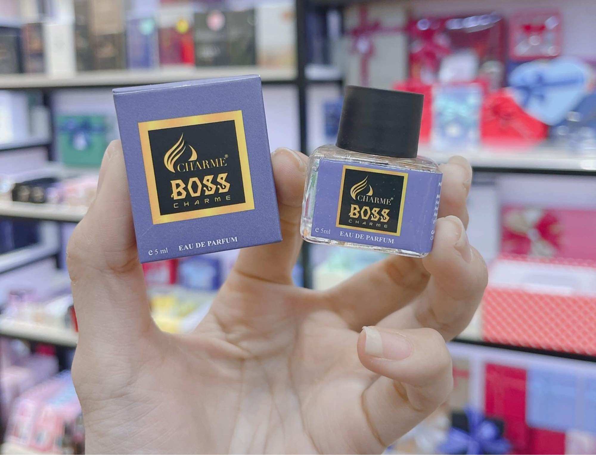 Chiết 5ml dạng chấm nước hoa nam charme Boss