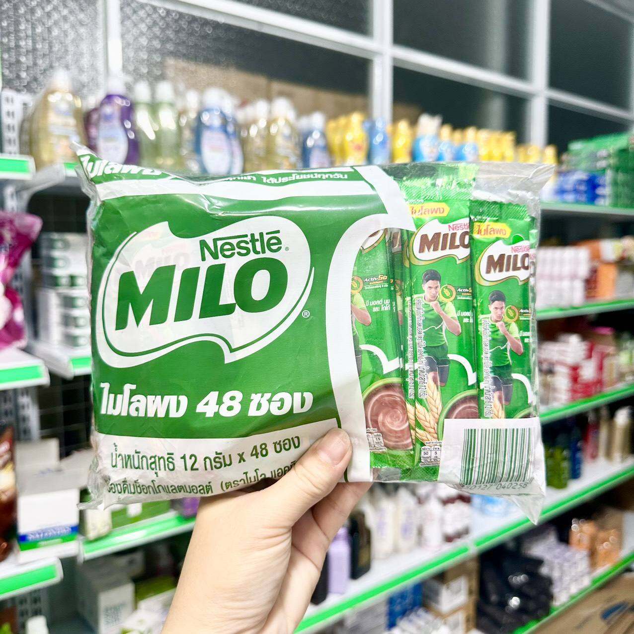 Sữa bột lúa mạch Milo Thái Lan bịch 48 gói