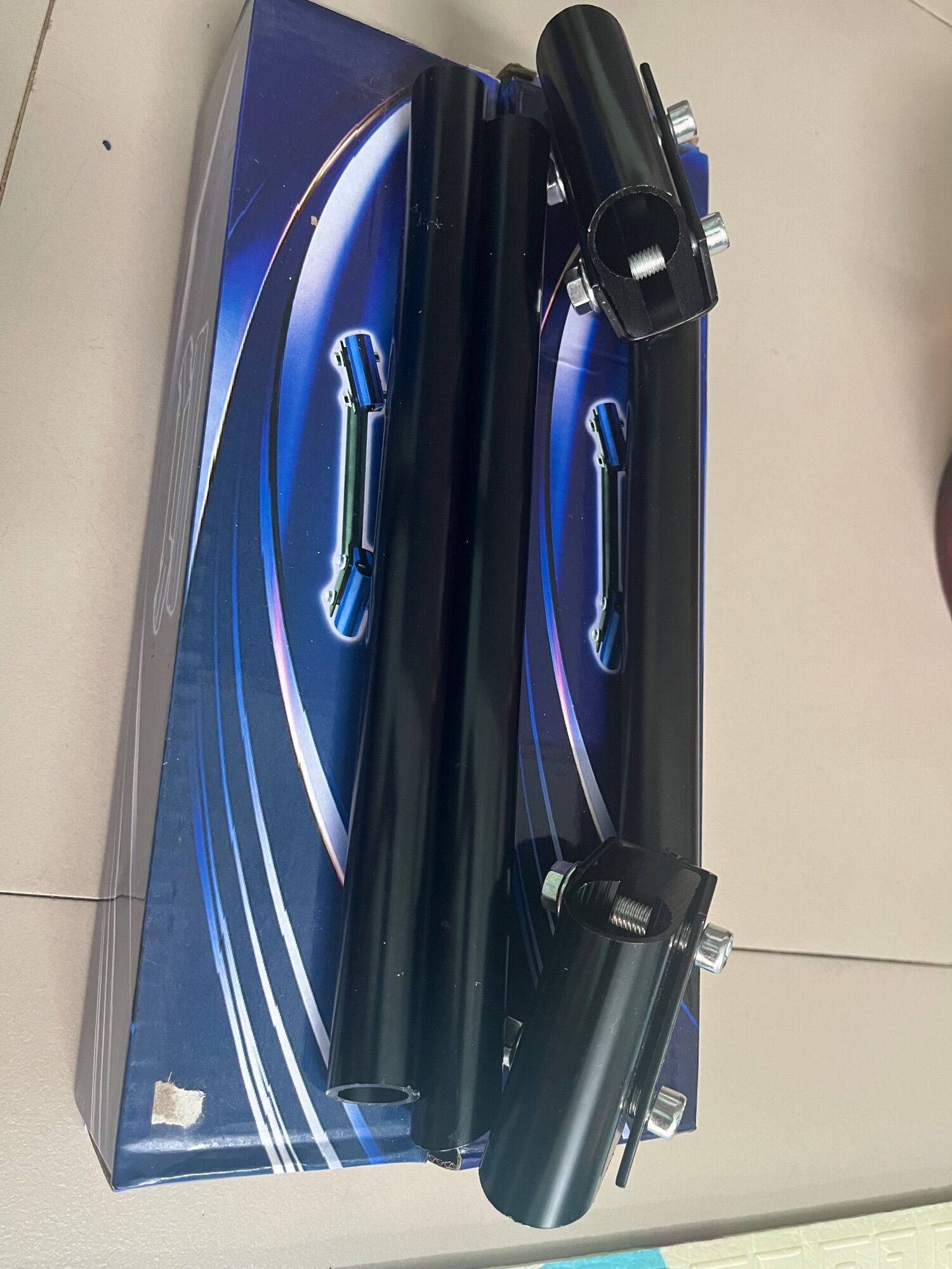 Bộ ghi đông 3 khúc độ xe máy xe điện