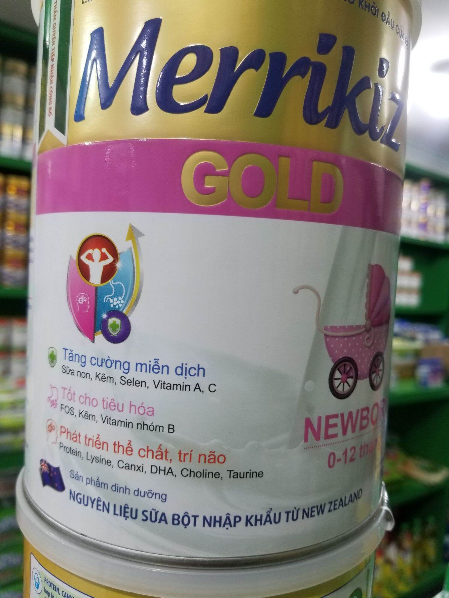 [HCM]SỮA MERRIKIZ GOLD NEWBORN 900G