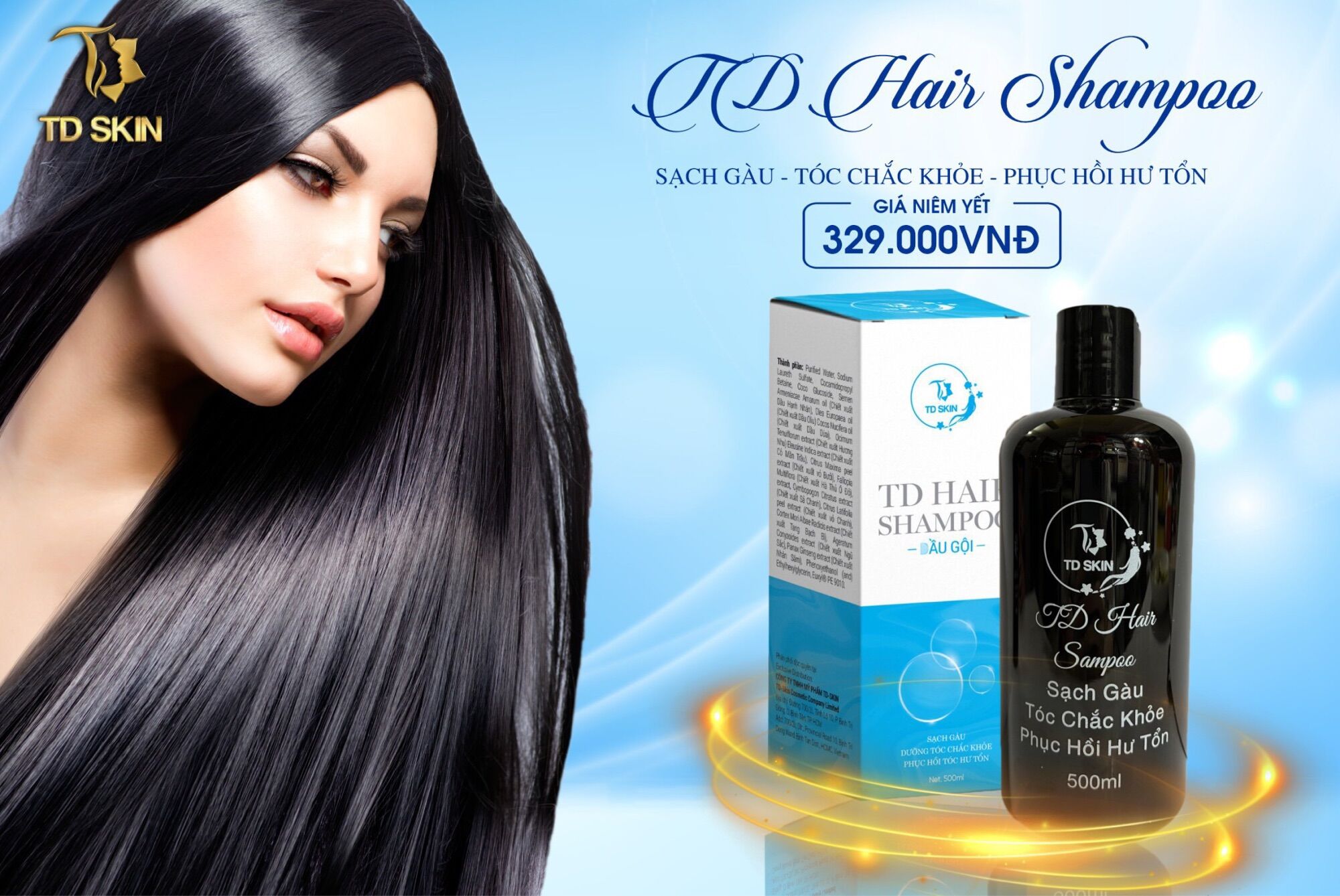 Dầu gội thảo dược kích mọc tóc