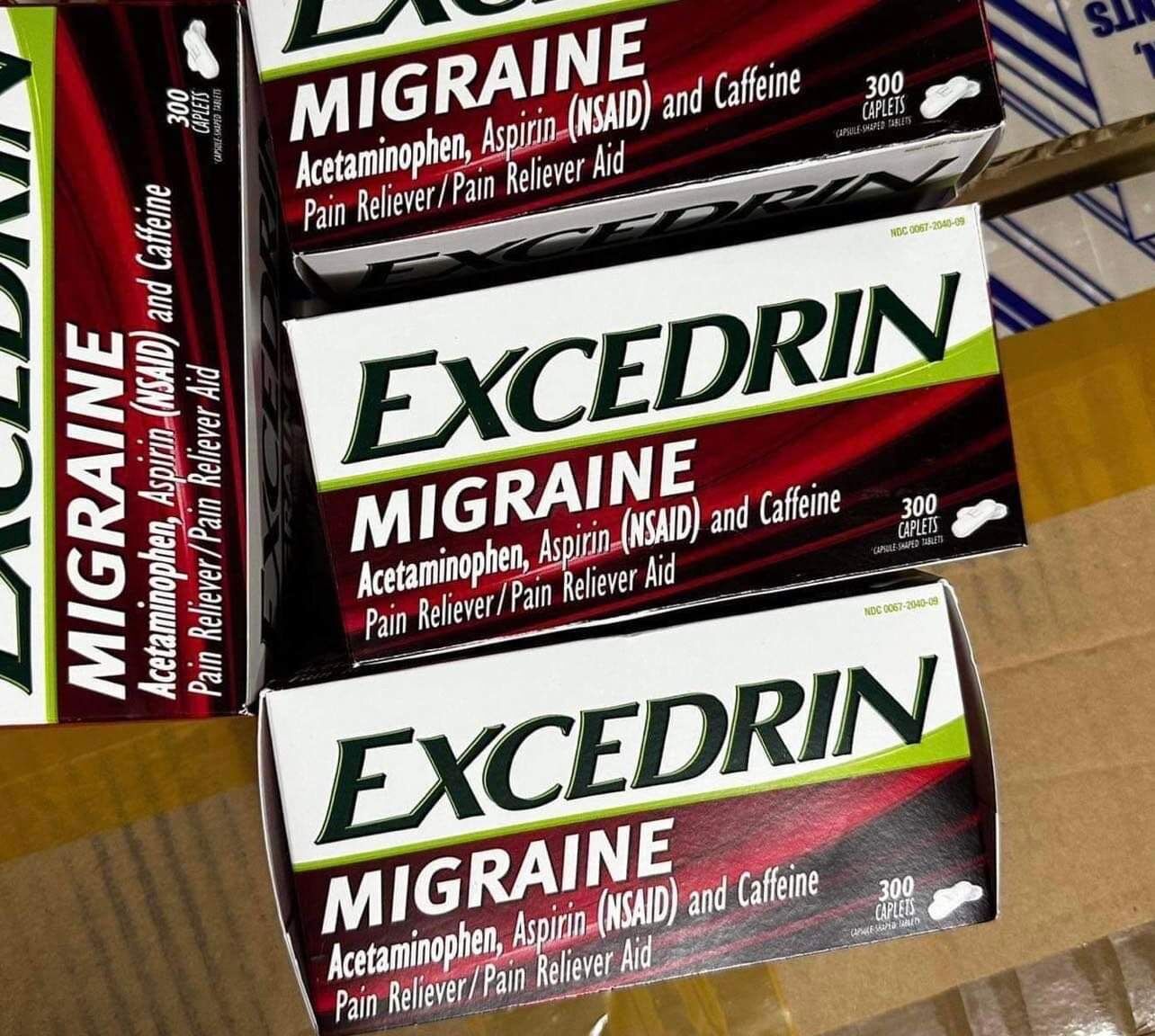 Viên Excedrin Migraine 300 viên