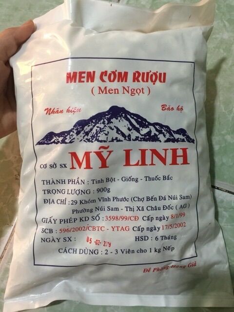 Men làm cơm ruou gói 20 viên