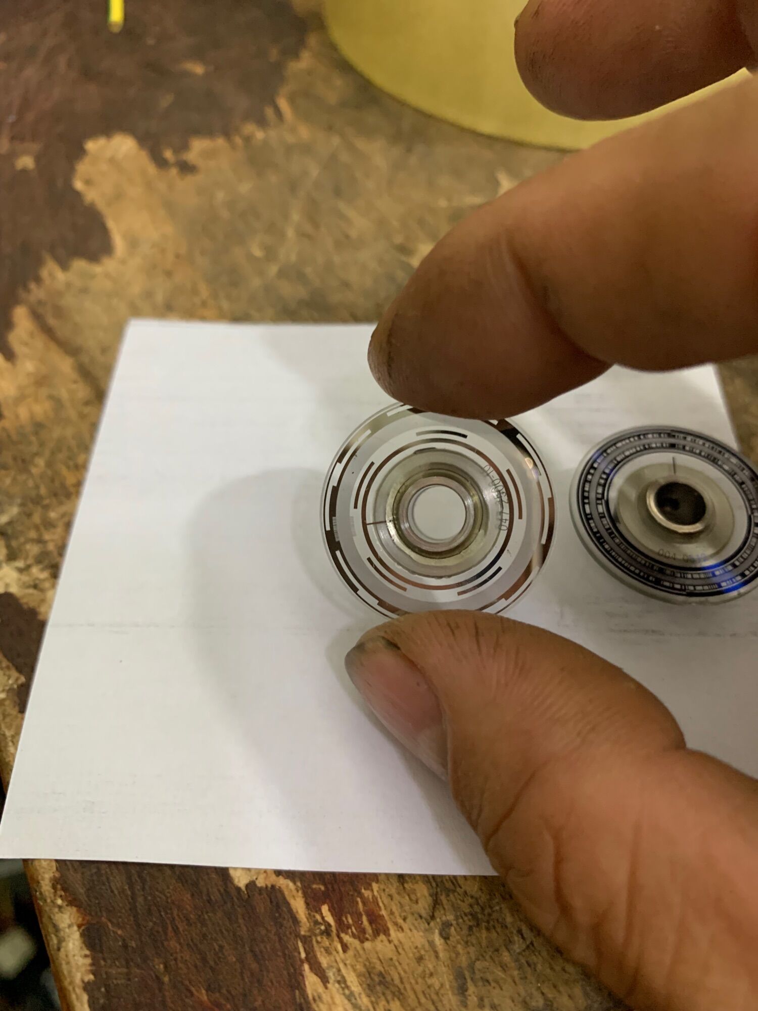 Đĩa Encoder 2500 xung - like new lỗ 8mm