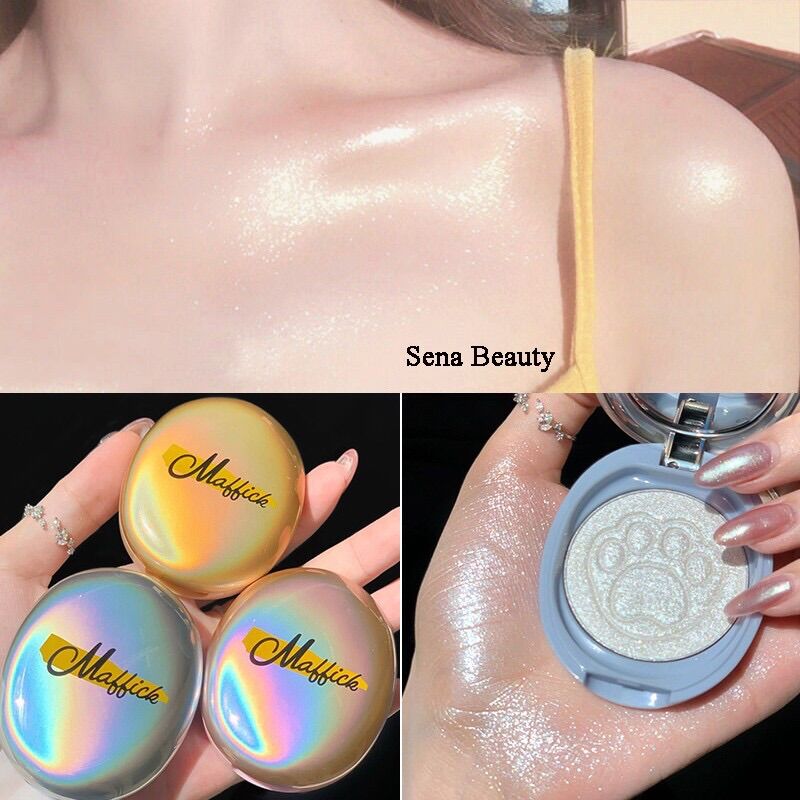 Phấn bắt sáng hilight lấp lánh Maffick Qủa Trứng Sena Beauty