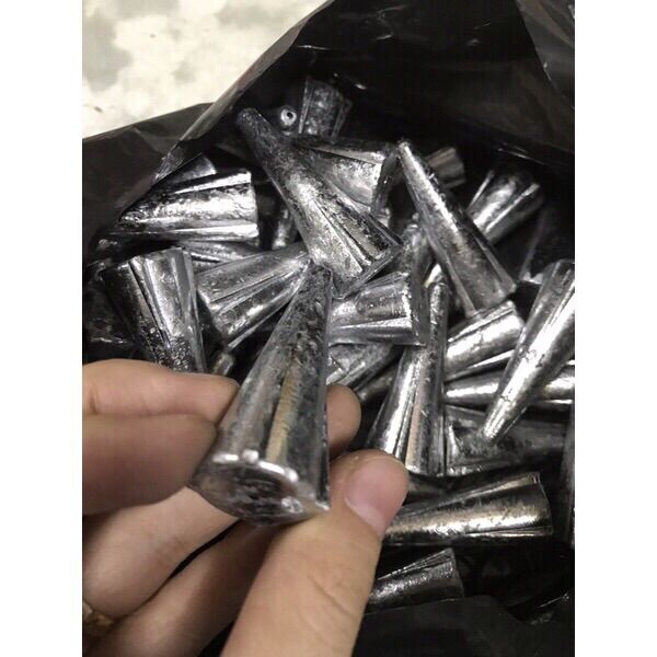 0.5kg chì câu cá. chì xuyên tâm. chì nhọn. chì nhọn câu cá. chuyên . sỉ chì câu cá. chì câu cá xuyên tâm