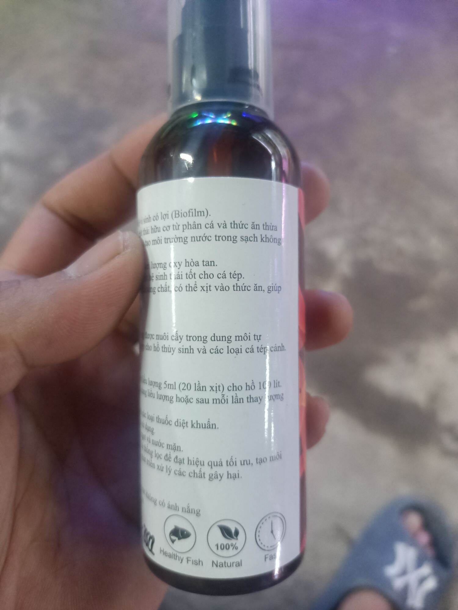 VI SINH PSB , VI SINH LÀM TRONG NƯỚC ( CHAI 100ML )
