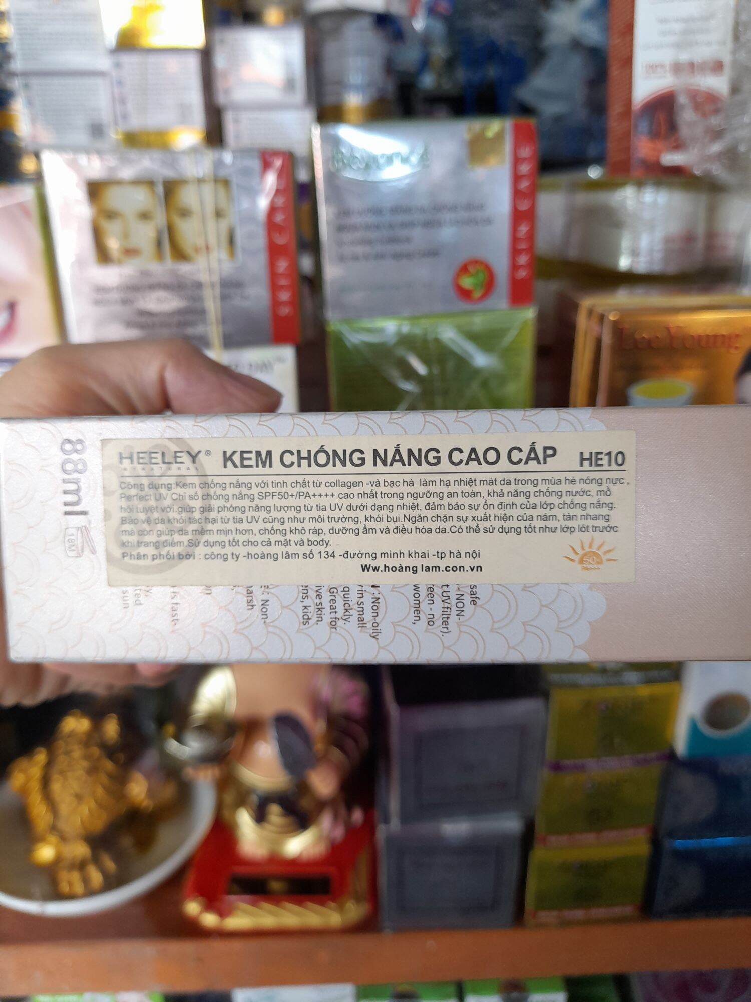 Kem chống nắng Heeley My Natural
