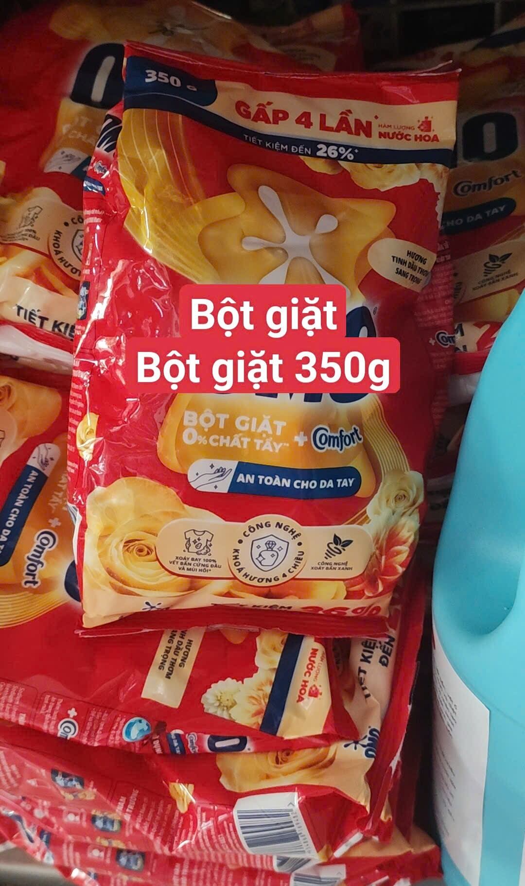 combo 3 gói bột giặt omo có hương thơm (gói 350g)