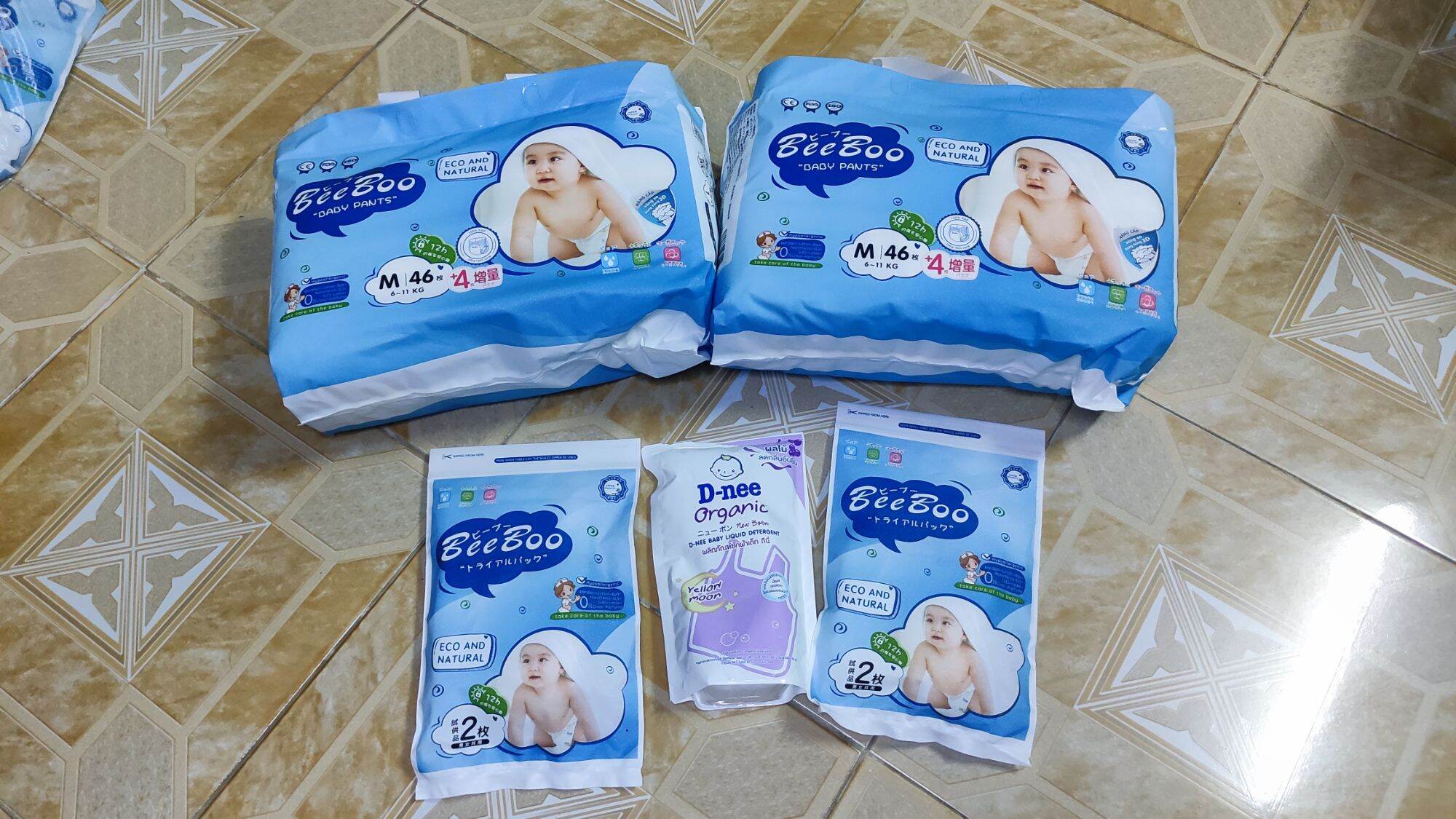 Bỉm Beeboo Nhập khẩu nhật bản Đủ Size