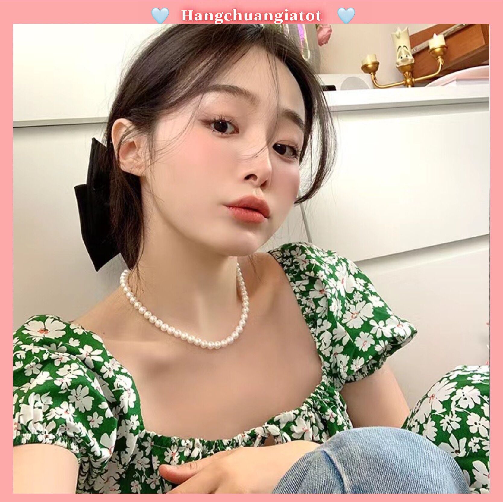 Dây chuyền chuỗi hạt Ngọc trai sang trọng quý phái nhiều size