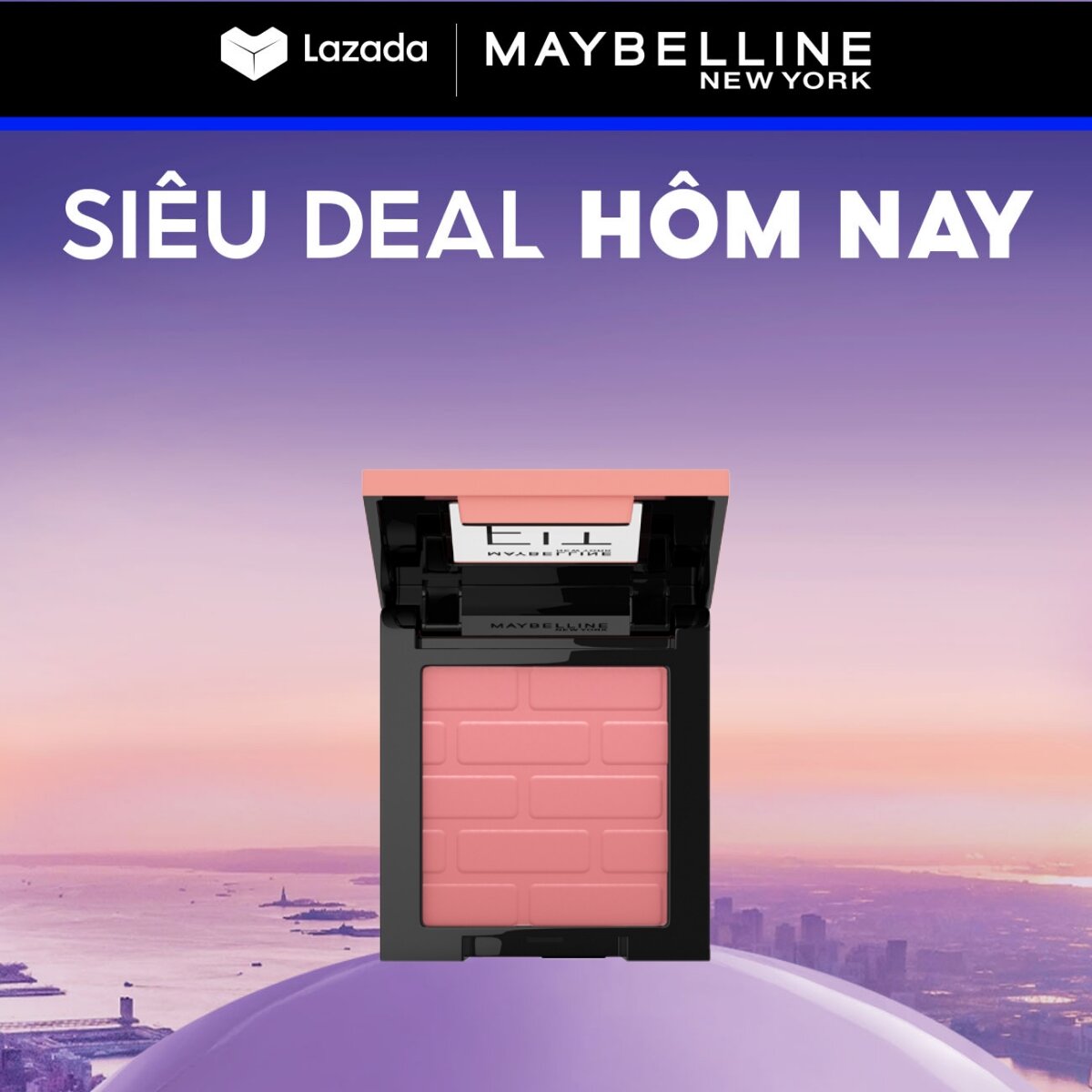 Phấn má hồng mịn lì chuẩn màu Maybelline Fit Me Mono Blush 4.5g