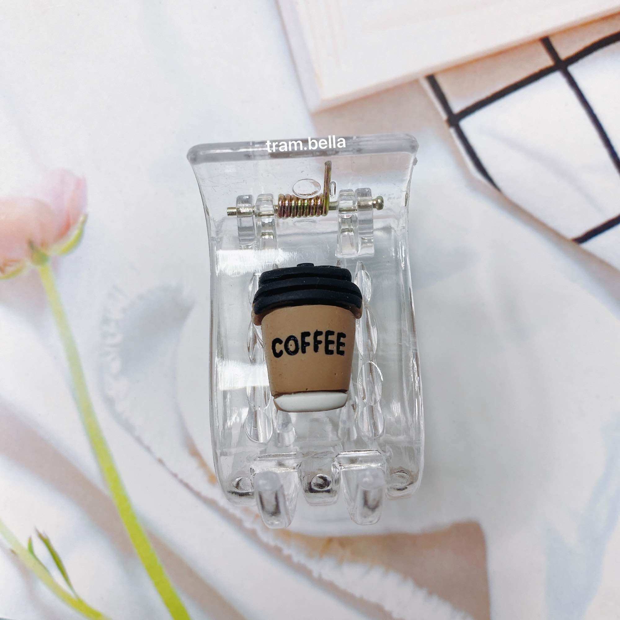 Kẹp tóc càng cua hình dễ thương kẹp càng cua 3 răng 5 răng - Trâm Bella