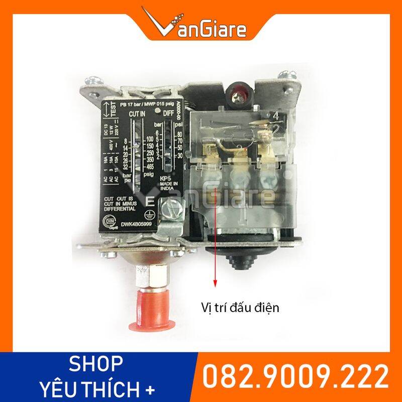 Công tắc áp lực Danfoss KP1 KP2 KP5 KP35 KP36