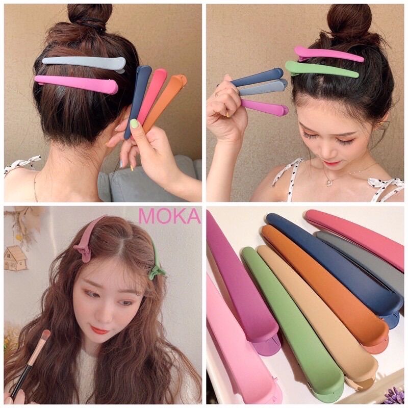 COMBO 5 kẹp tóc mỏ vịt dễ thương [NOON FASHION]