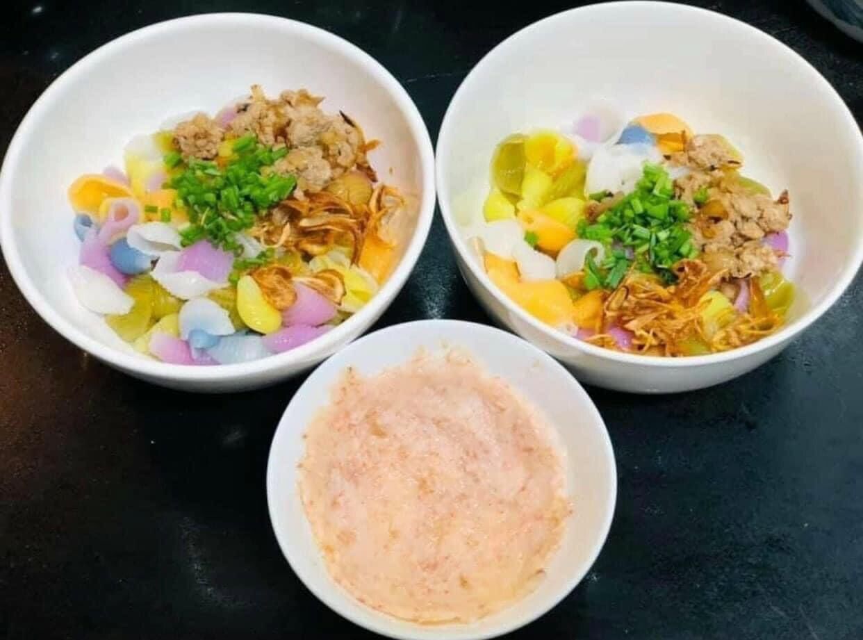 NUI SÒ RAU CỦ  1kg ( nui rau củ tự nhiên ) 🐚🐚