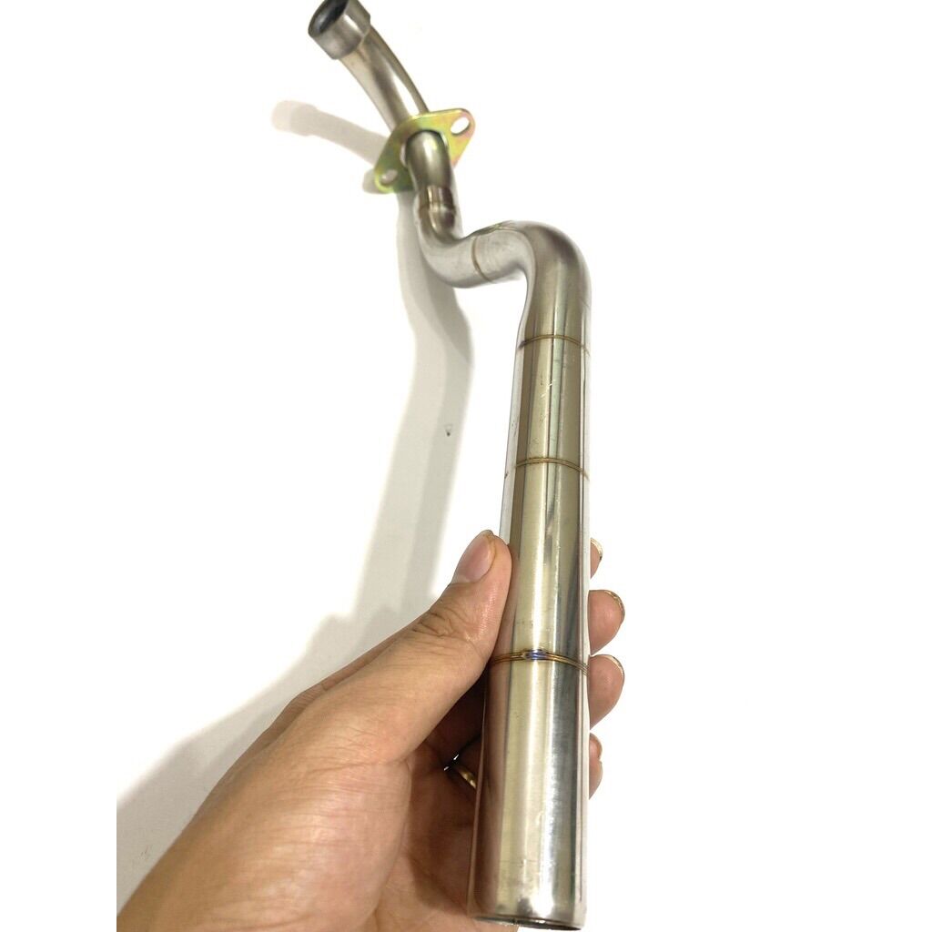 Cổ pô xe wave đời mới alpha 110cc blade rsx loại tốt và đẹp inox