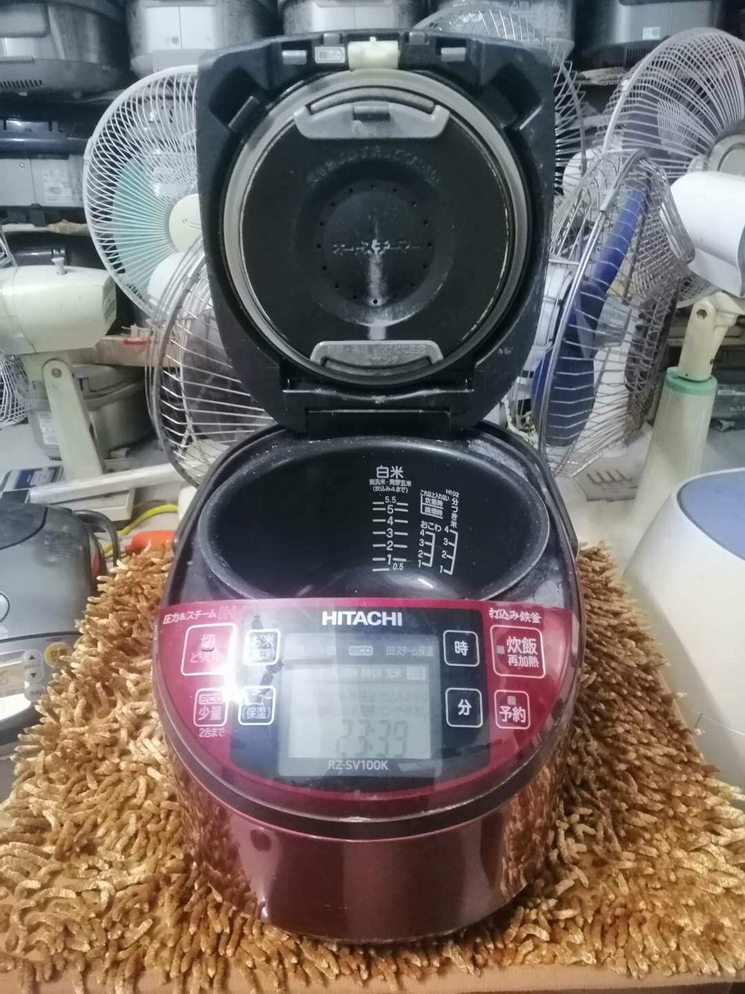 Nồi cơm cao tần áp suất Hitachi 1L
