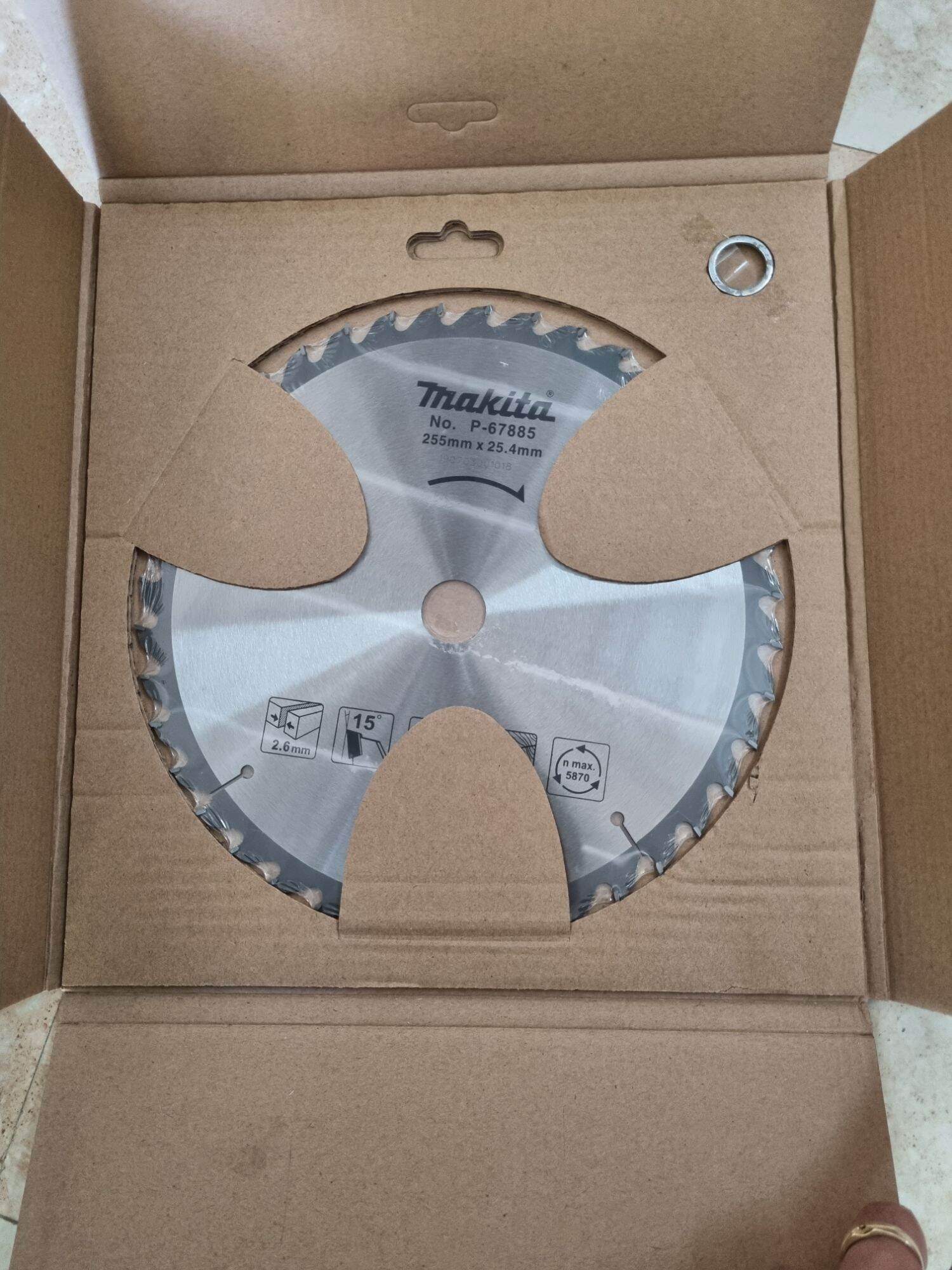 Đĩa cưa gỗ Makita 255mm 40R