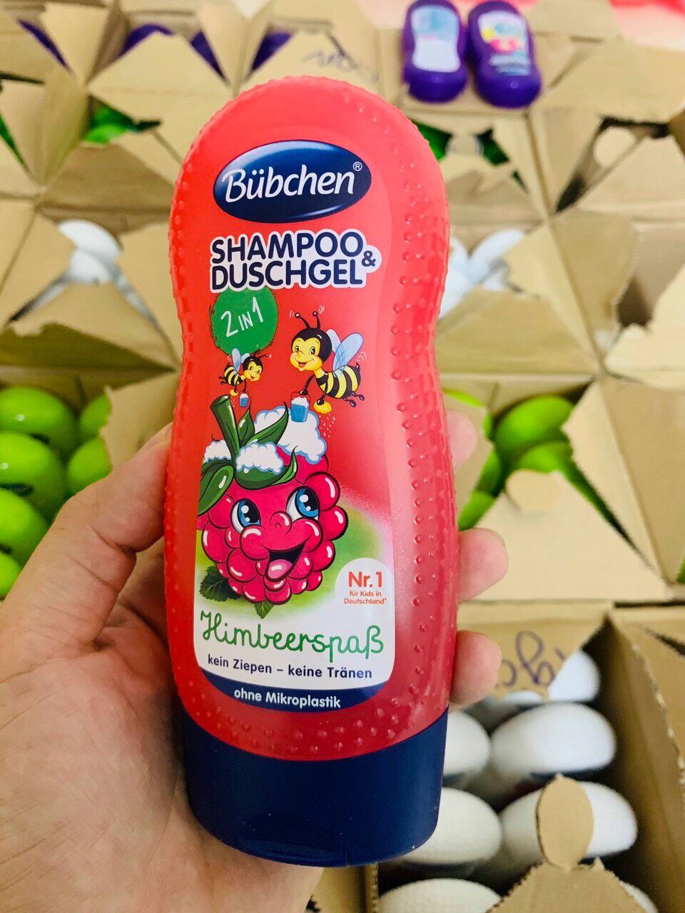 Sữa tắm gội 2in1 Bubchen Kids Sampoo&shower (230ml)