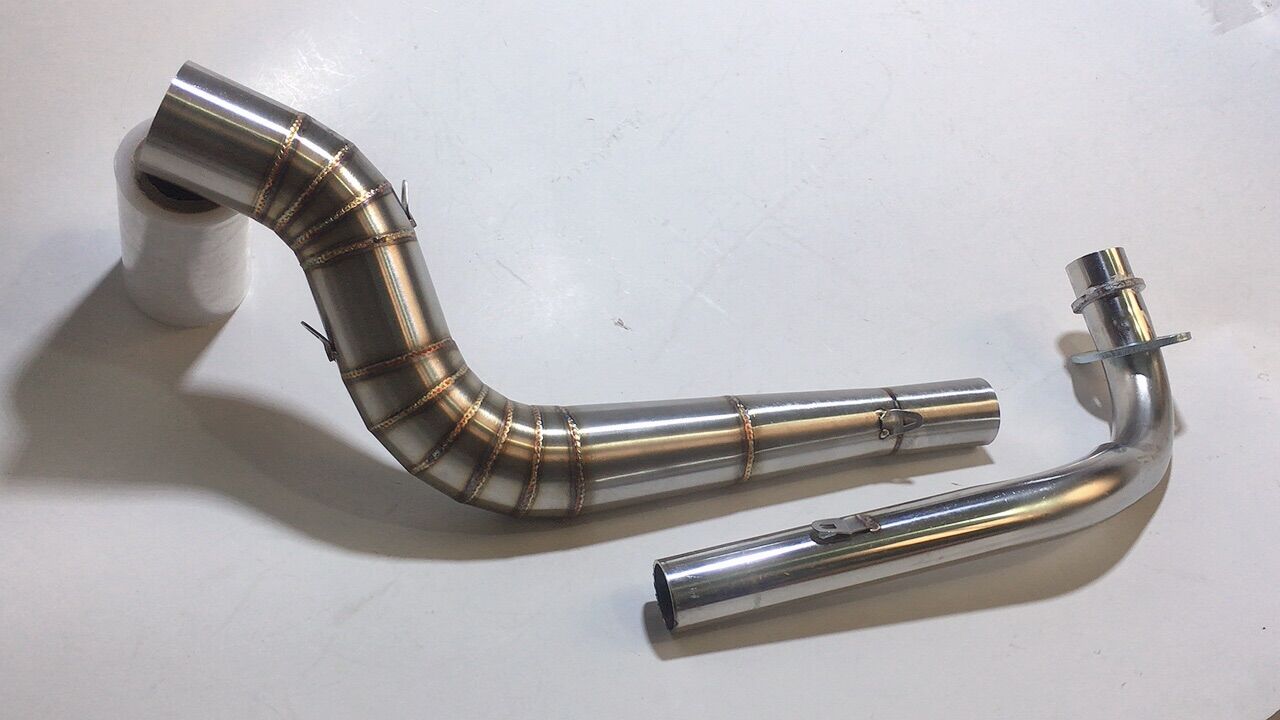 Cổ pô from Drag dành cho Sirius gắn mọi loại lon pô độ